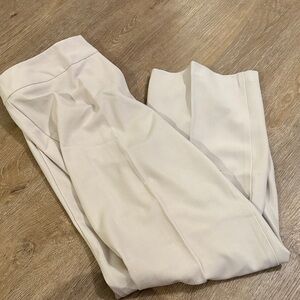 Elegant Cream Women's Pants